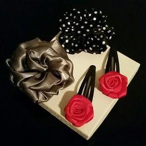 Handmade Brooch Pins and Hair Accessories