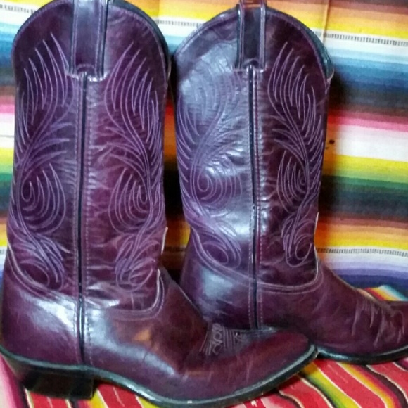 Code West 7.5 purple 1.5 in. heel