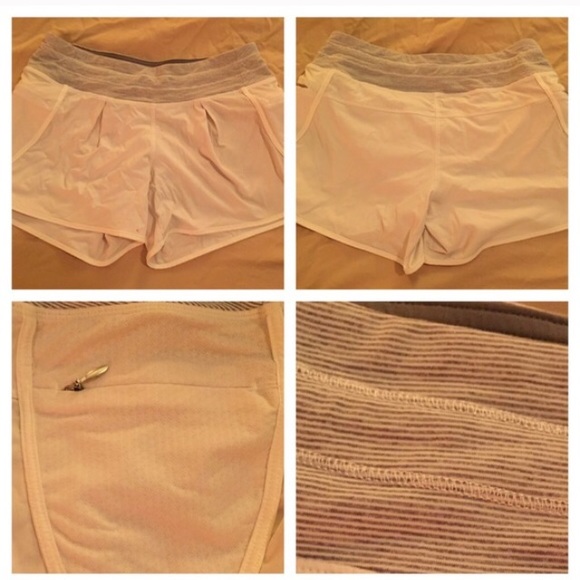 Lululemon white shorts size 4