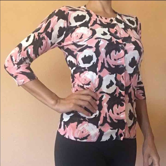 Flowery Cardigan