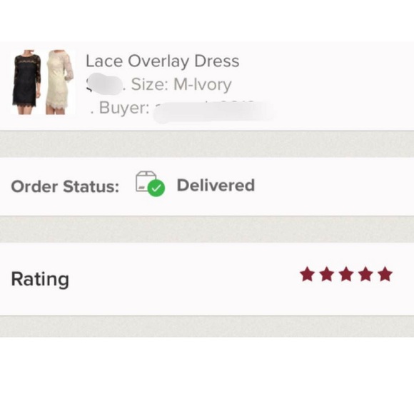 🎉🎉HP🎉🎉‼️SALE‼️Lace Overlay Dress - Picture 4 of 4