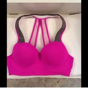 Victoria's Secret hot pink sports bra sz 32B