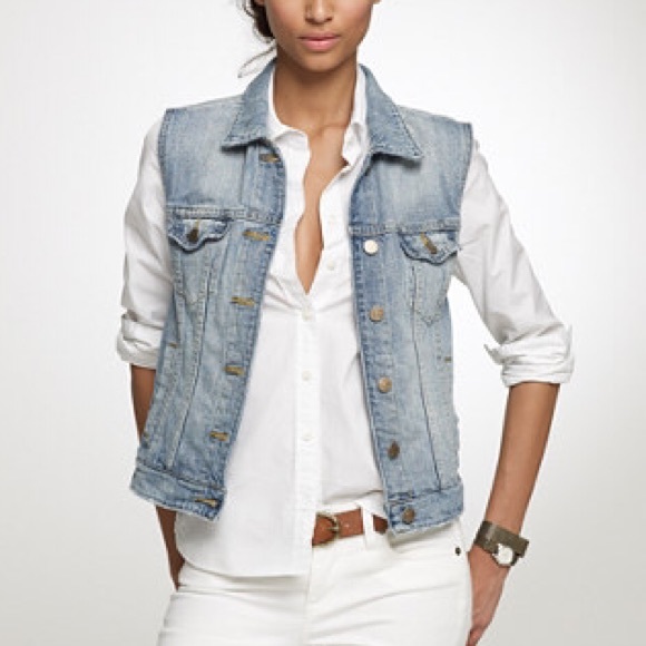 J. Crew Denim Vest