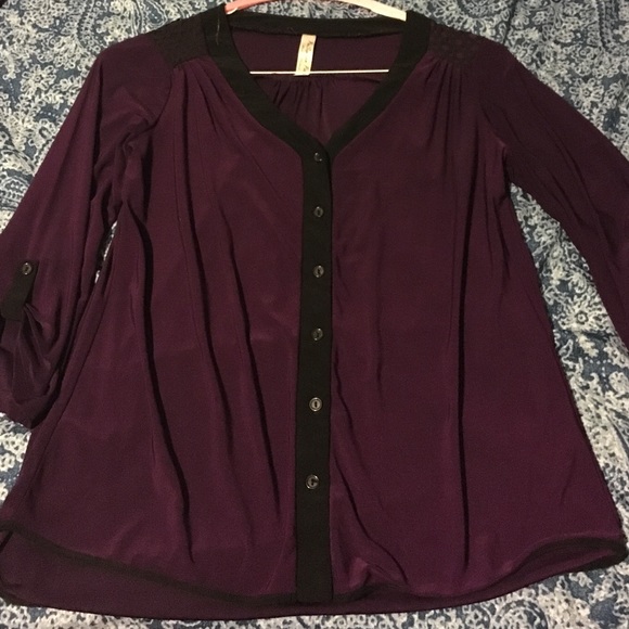 Purple blouse