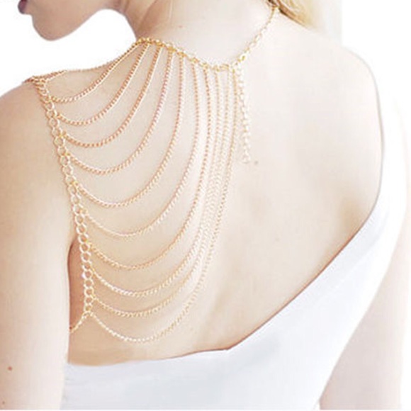 Sexy Multi Layer Shoulder Chain - Picture 3 of 8