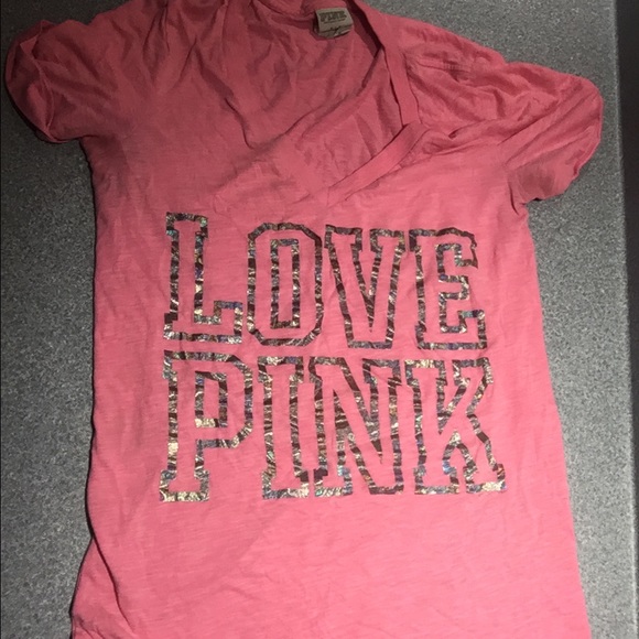 Small Pink V Neck