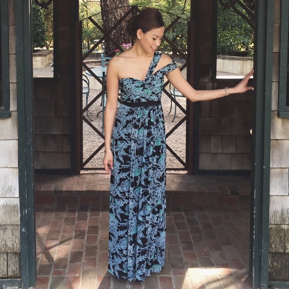 BCBG Printed Long Dress - Picture 3 of 4