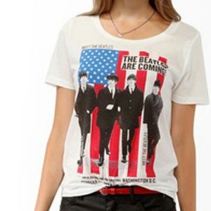 Beatles band tee shirt