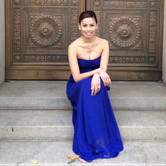 Max and Cleo • Blue Long Gown - Picture 2 of 3