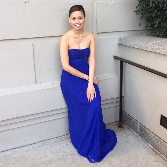 Max and Cleo • Blue Long Gown - Picture 3 of 3