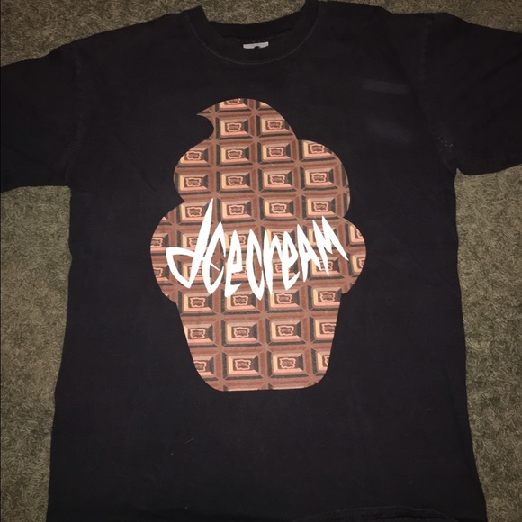 Ice Cream chocolate logo T-Shirt