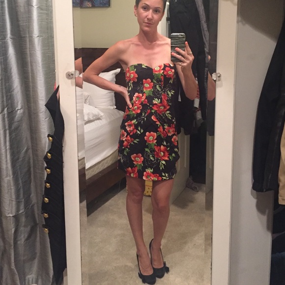 🌹 Rose Print Mini Dress 🌹