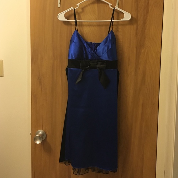 Blue formal dress