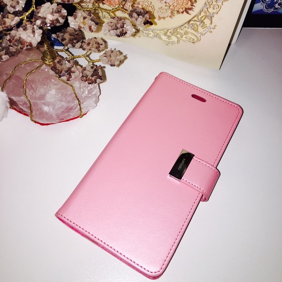 Accessories - 🎀✨FINAL PRICE✨Pink iPhone 6 Plus Wallet Case✨🎀
