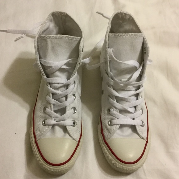 White high top converse