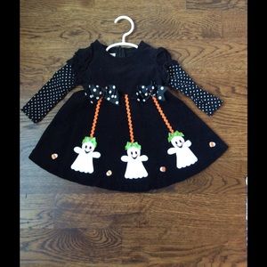 EUC Halloween Dress 12 mos