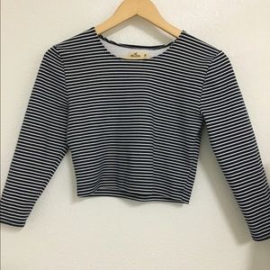NWOT Striped Croptop