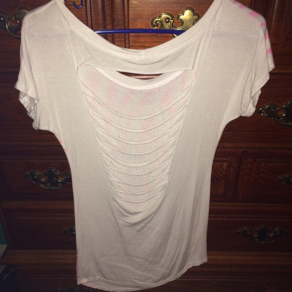 Pink Zebra Rhinestone Shirt - Picture 2 of 4