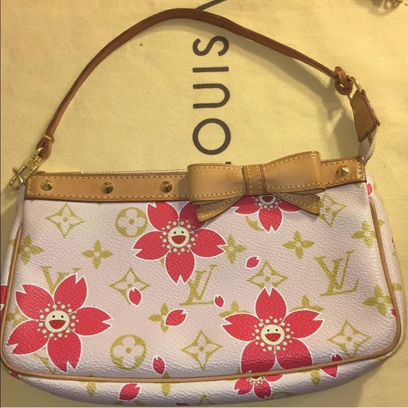 Rare Louis Vuitton Cherry Blossom Pouchette