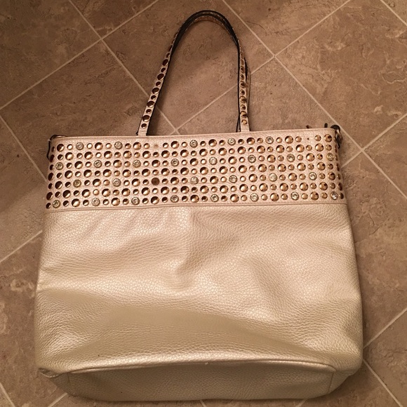 Studded tote