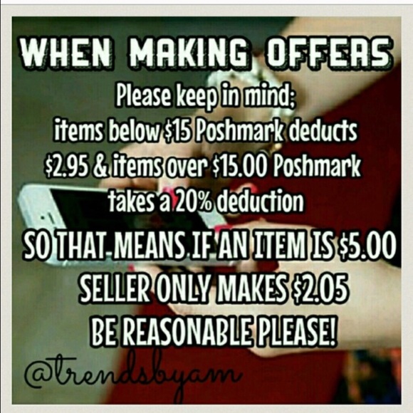 Poshmark Etiquette & Manner's