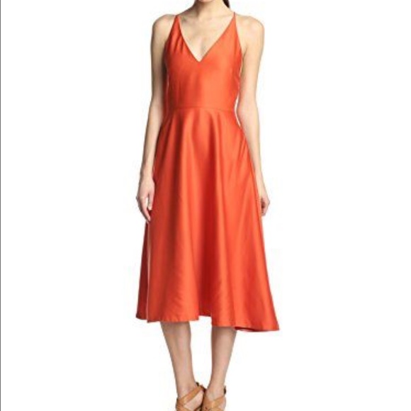 Kate Spade Saturday V Neck Drape Dress