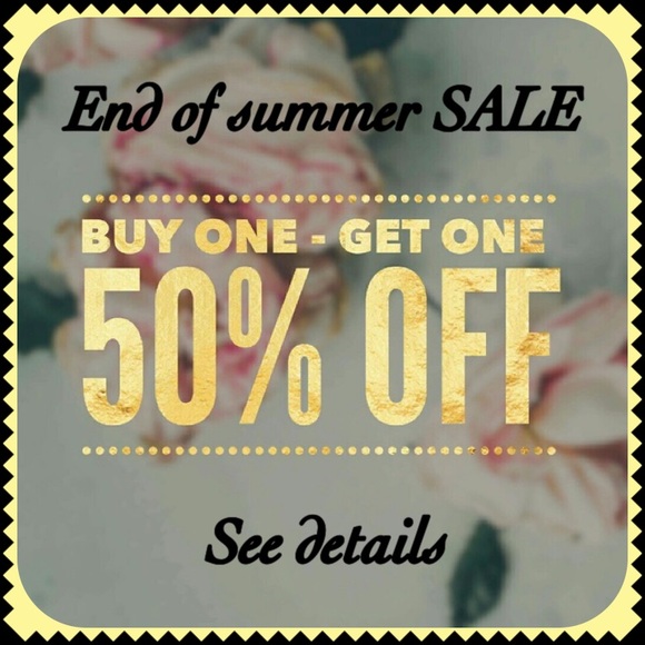 BOGO 1/2 OFF ENTIRE CLOSET! ☀End of Summer Sale