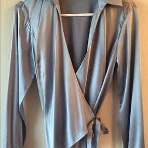 Ann Taylor Wrap Shirt