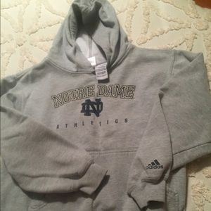 Boys Notre Dame hoodie