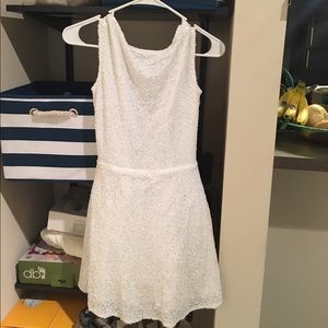 Tobi white Sequin Dress