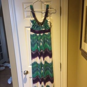 NEW Tart Beaded Maxi Dress (medium)