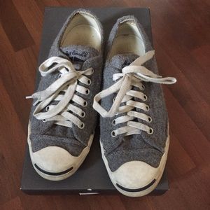 Jack Purcell Gray Converse Size 7.5