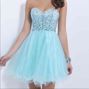 Blush Aqua Formal Dress