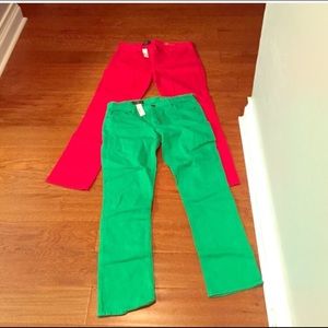 Brand new J- Crew Match Stick jeans!