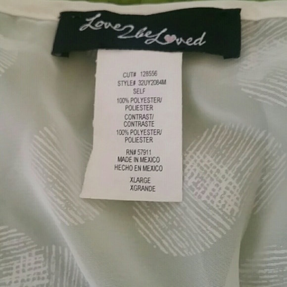 Black and White Sheer Tank Top - Picture 4 of 4