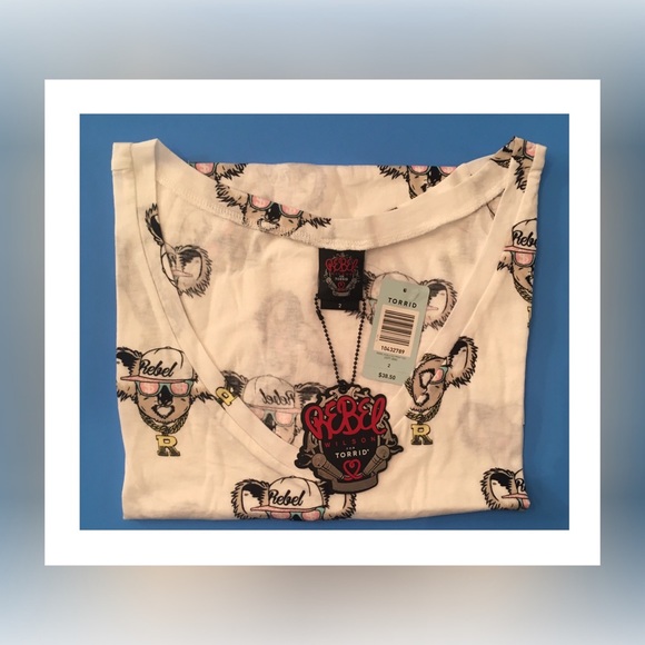 Rebel Wilson for Torrid Koala Tee