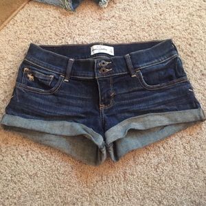Abercrombie kids jean shorts