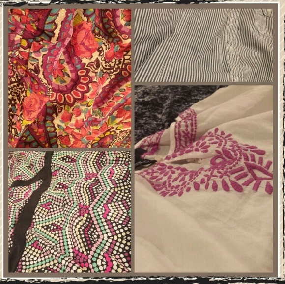 Size 10 Girl's. / 6 Piece Blouse Bundle / Lot