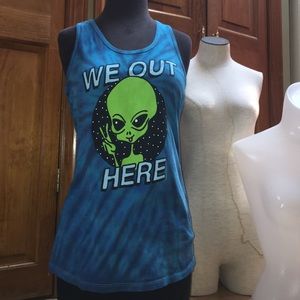 Racer Back ALIEN tank top