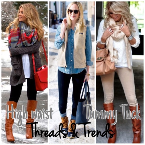 High Waisted Leggings 6 Colors - Picture 2 of 4