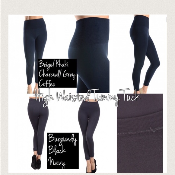 High Waisted Leggings 6 Colors - Picture 4 of 4