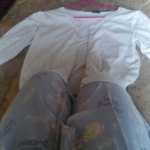 White Talbots sweater