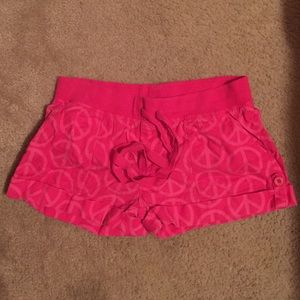 Pink shorts