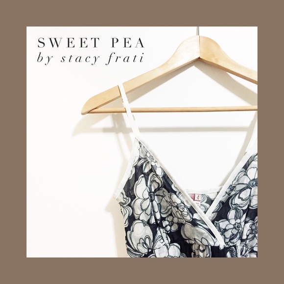 Sweet Pea by Stacy Frati mesh tank dress
