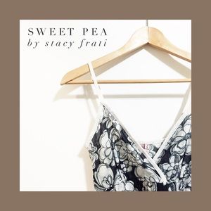 Sweet Pea by Stacy Frati mesh tank dress