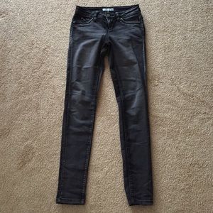 Black, Grey Wash Skinny Jeans