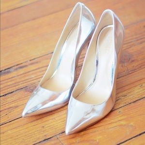 Gilberta pump by Schutz Shoes in Chrome