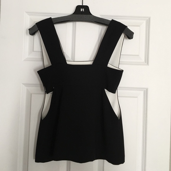 T by Alexander Wang Low V Bandeau Top - Picture 3 of 4