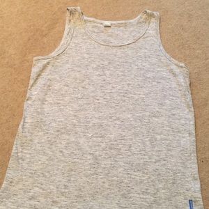 Gray Top - Sleeveless - size 14