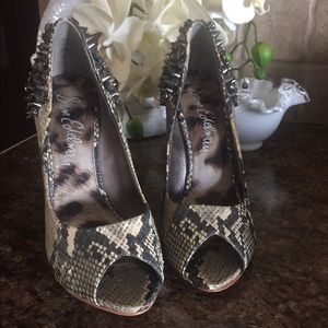 Sam Edelman Lorissa Python Snake Pumps